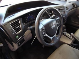 2014 Honda Civic LX 1.8L AT Black Sedan 1.8L AT #A24945